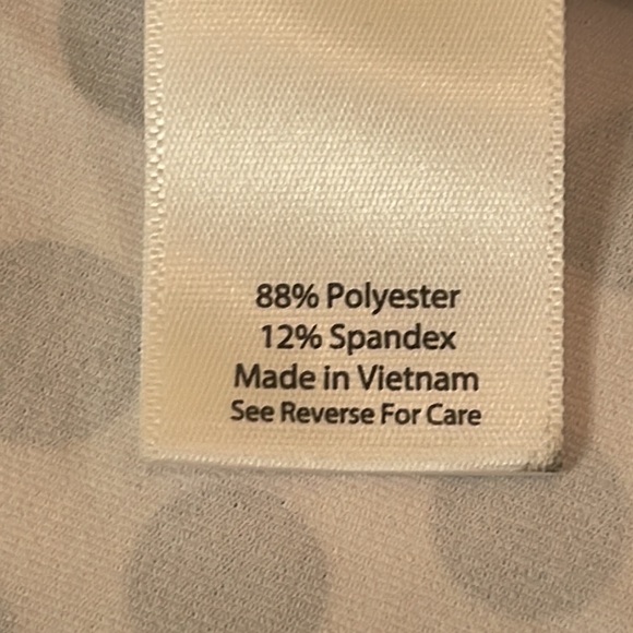 Coral Bay Golf Women's White & Black Dots Sleeveless Top PS - Picture 5 of 6